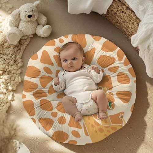YUVAMAGIMO Giraffe Newborn Lounger Pillow Cover Strechy Infant Removable Slipcover for Lounger Ultra Soft Comfortable Baby Lounger Cover Easy to Clean Cover for Original Newborn Lounger