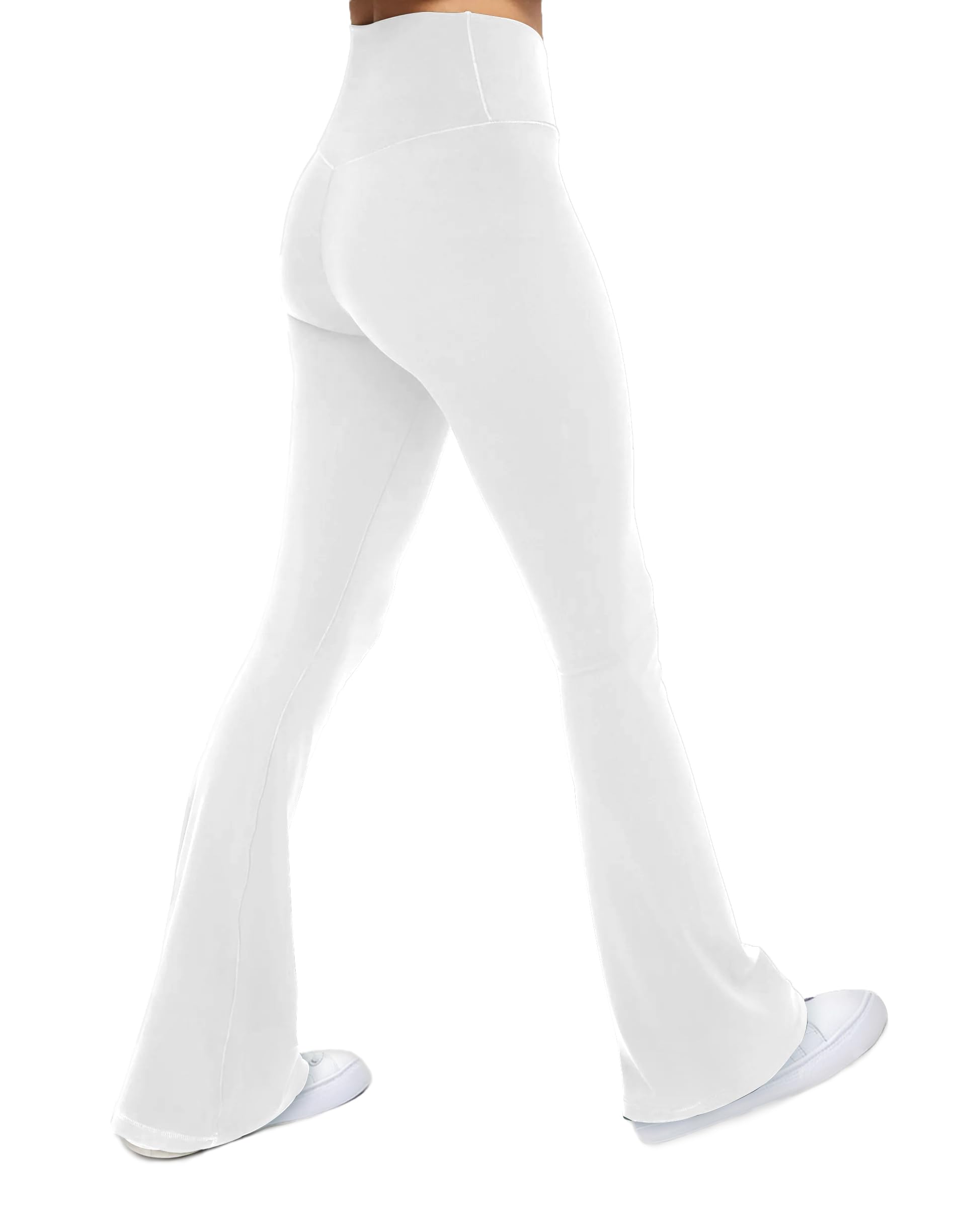 IPMQ Women's Flare Leggings Bootleg Workout Yoga Pants with High Waisted Tummy Control