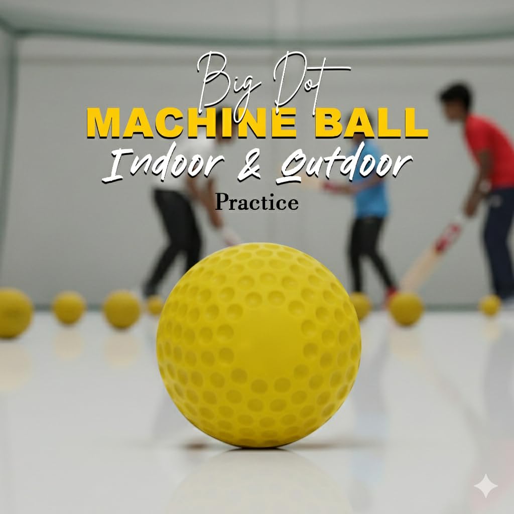 Troft Big Dot Ball for Bowling Machine (Pack of 1) 4