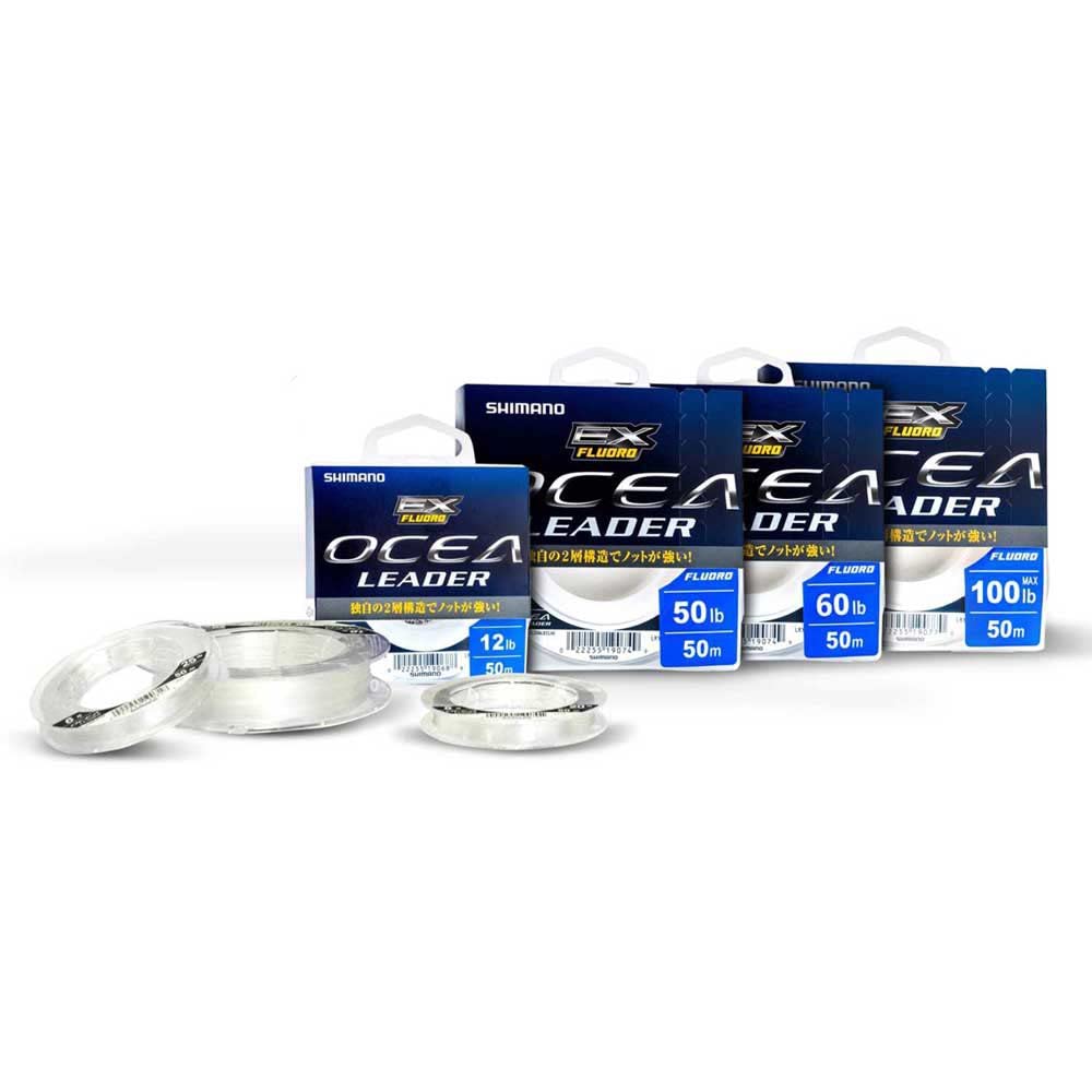 Line Ocea EX Fluoro Leader 50m 0.916mm 100lb Clear