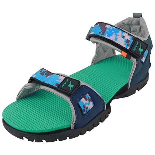 Sparx Men's SS210 Series Navy Blue Turquoise Blue Synthetic Casual Floater  Sandals 6UK : Amazon.in: Fashion