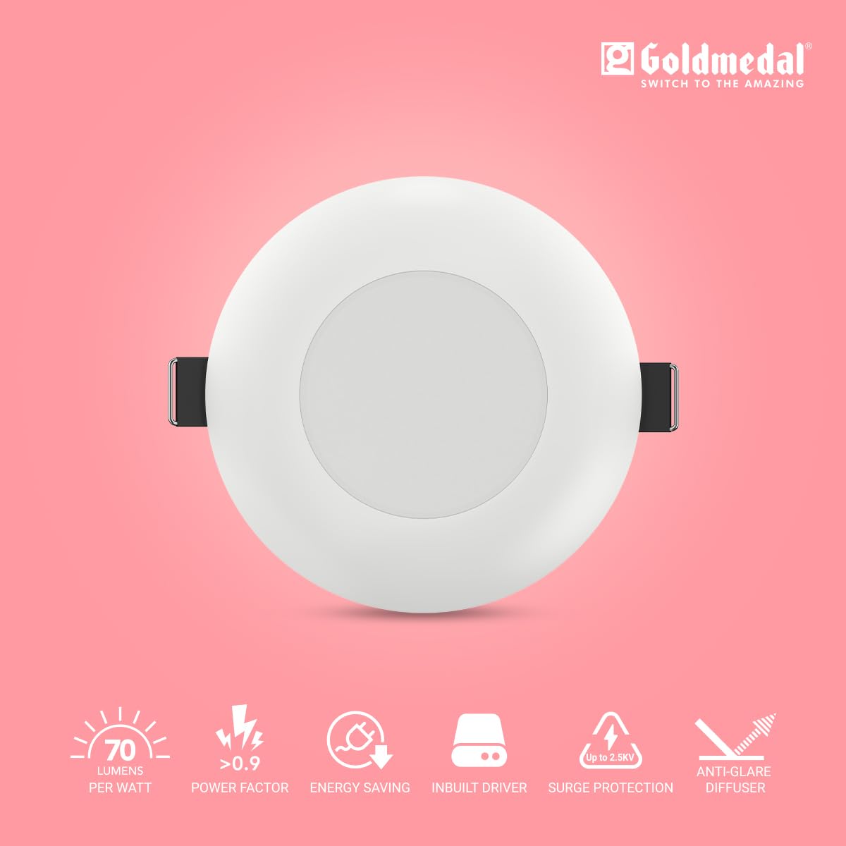 Goldmedal Atom Mini LED Downlight - 4 Pack -3