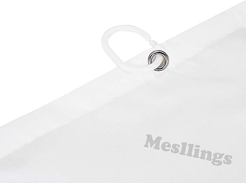 Miniatura 6 de Cortinas de ducha clásicas divertidas  Dachshund descansando en tela blanca colgada de poliéster tela de poliéster decoración de baño con ganchos,