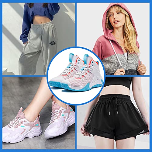 Drawstring Cords Replacement Drawstrings, 30Pcs Sweatshirt Drawstring Replacement With 3Pcs Drawstring Threader For Sweatpants Shorts Pants Jackets Coats (White, Black, Gray) #TOP3