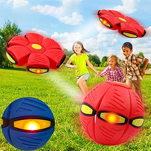 Ufo Toy, Flying Saucer Ball Magic Deformation Ufo with L