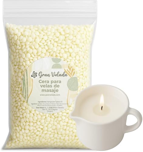 Gran Velada – Cera para Velas de Masaje 1kg | Cera…