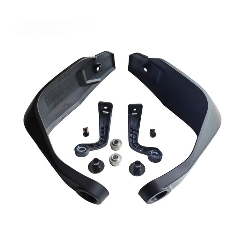 Support de pare-brise moto 800MT et coques protège-mains guidon - 6