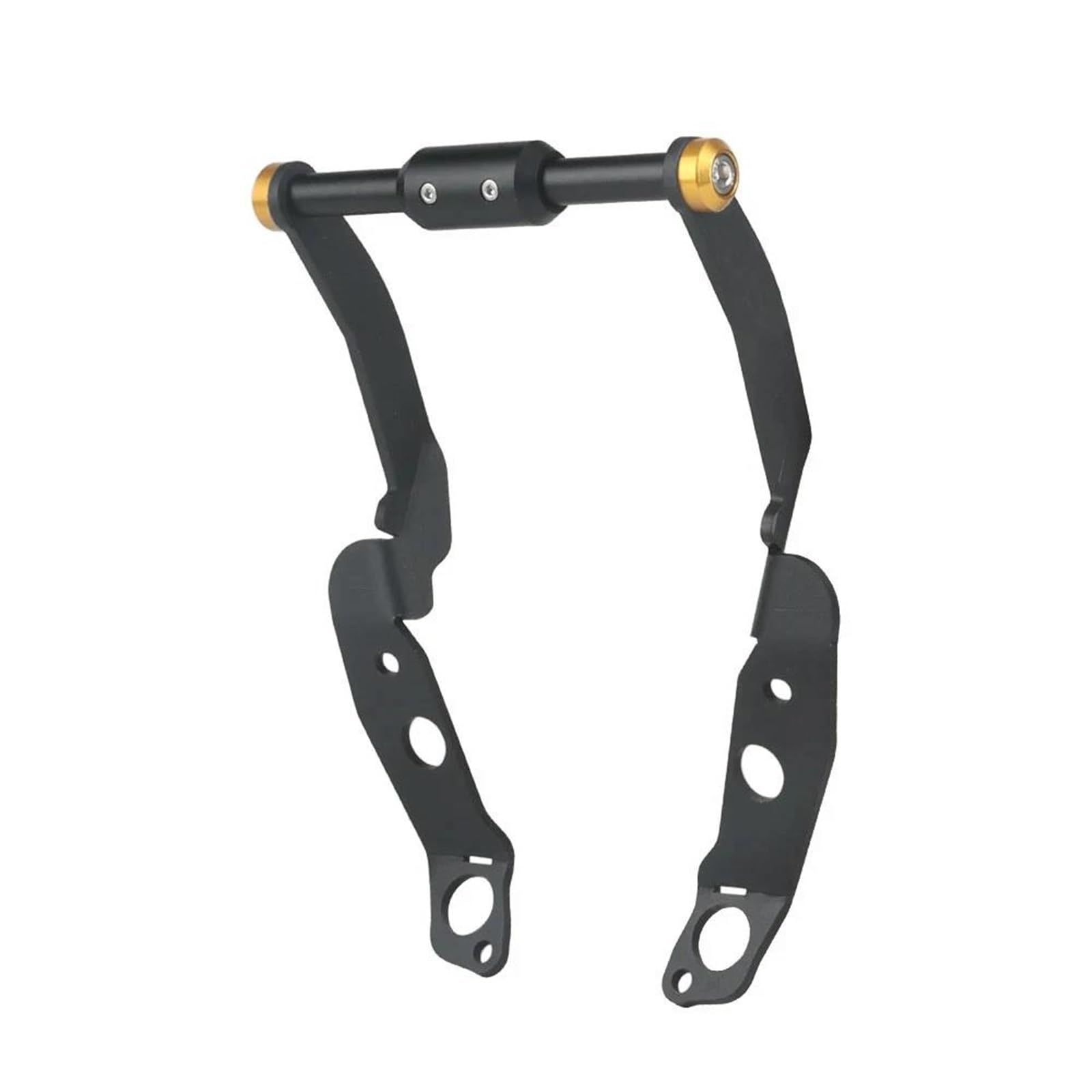 Genérico Soporte De Navegación Motocicleta para Tiger 900 GT/Pro/GT Rally Pro 2024-2026, Extensión para Manillar Teléfono Móvil Golpes Teléfono Soporte Placa(Oro)