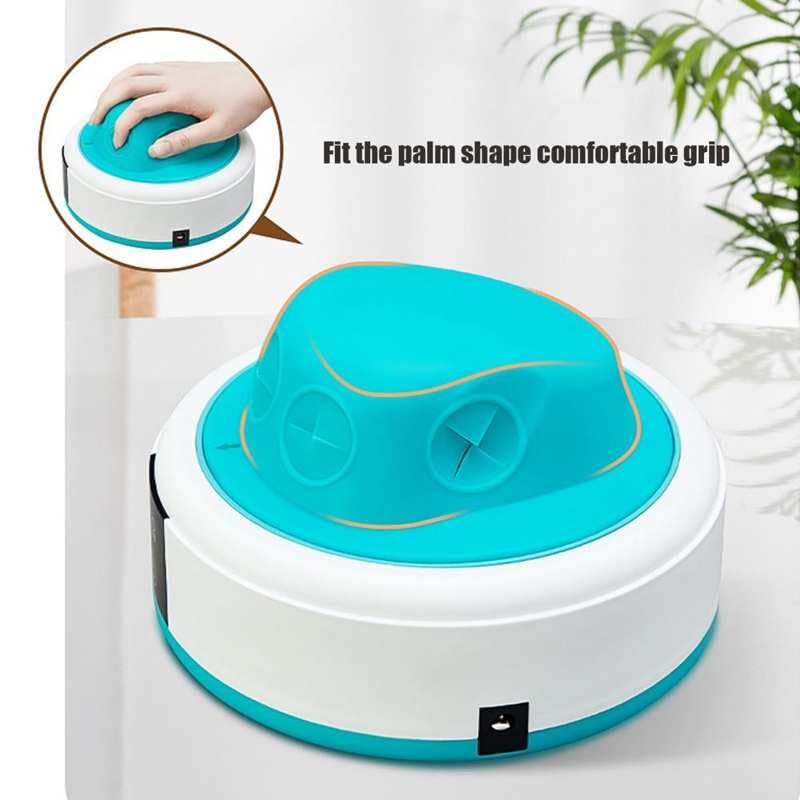 Nail Gel Removers Machine Electric Silicone Heating Nail Steam Polish Removers for Manicure Nail Polish Cleaning 100‑245V - (Color: EU Plug)