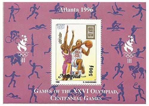 Francobolli da Collezione - 1996 Atlanta 1996 Giochi Olimpici Nuovo foglietto / Mongolia
