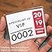 Bulk 100 Pack - Windshield Parking Permit Holder - Clear Adhesive Tag Pouch - Vinyl Plastic Document Protector Holds Large Parking Placard, Pass, Decal or Sticker (4 x 3) by Specialist ID