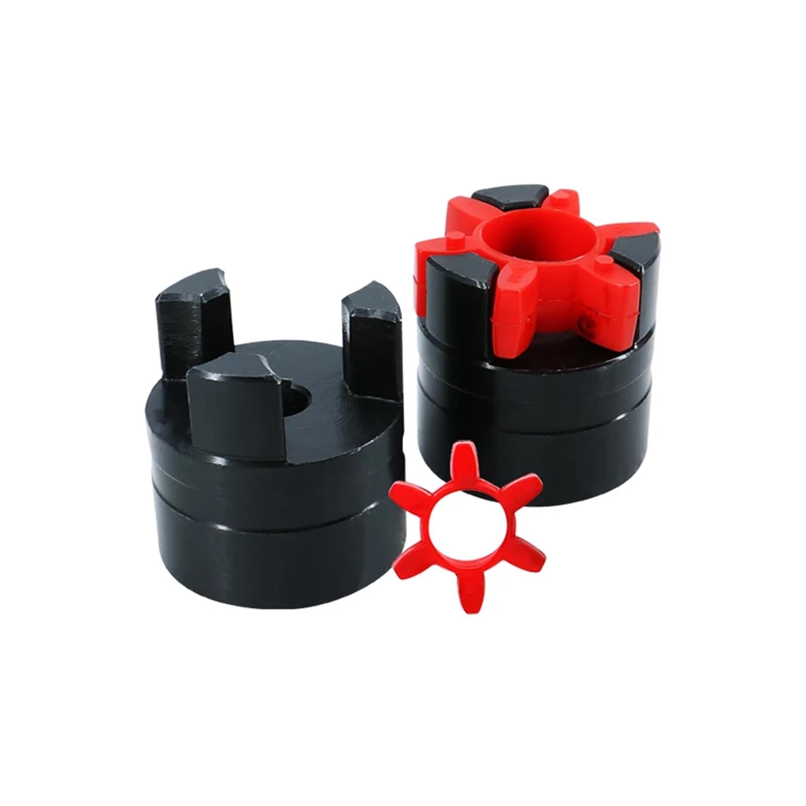 Acoplador de Motor estrella CNC D30L50, diámetro de 8-16mm, acoplamiento de eje elástico Flexible, 2 mandíbulas, acero 45, conector de alto par de 20Nm, 1 Uds.(12-12)