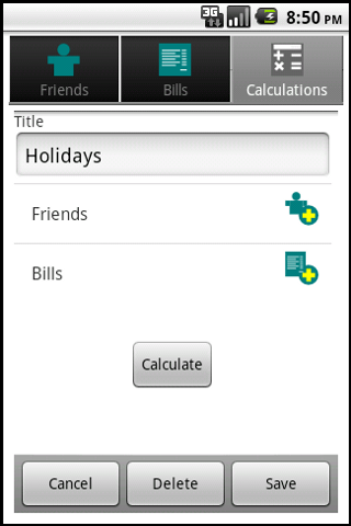 Shared Bills