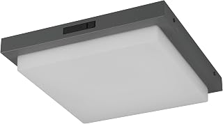 Trio Leuchten LED Außen Hausnummerleuchte Bermejo 630369242, Aluminium Druckguss Anthrazit, Kunststoff weiß, inkl. 14 Watt LED, Bewegungssensor, Lichtfarbe einstellbar