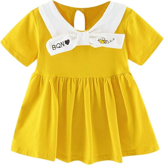 Amazon Yumiki ゆみき 子供 ワンピース かわいい 蜂プリント ノースリーブ コットン 子どもドレス スカート 子供服 女の子用 女児 入園式 通園 出産祝い 学校風 普段着 春夏 ワンピース チュニック 通販 Amazon Yumiki ゆみき 子供 ワンピース かわいい 蜂プリント ノースリーブ コットン 子どもドレス スカート 子供服 女の子用 女児 入園式 通園 出産祝い 学校風 普段着 春夏 ワンピース チュニック 通販