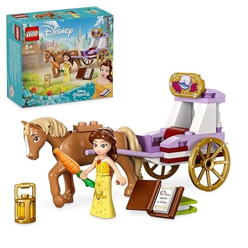 LEGO | Princesas Disney Calesa de Cuentos de Bella, Coche de Caballos de Juguete con Mini Muñeca, Regalo de la Película La Bella y la Bestia para Niños y Niñas de 5 Años o Más 43233 | Ya disponible en tu tienda friki favorita! En mundofriki.es!