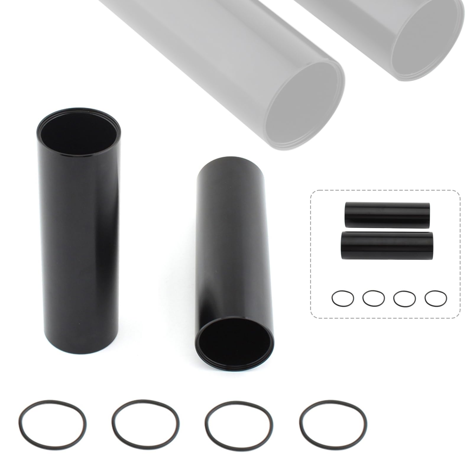 Set di 2 protezioni per forcella anteriore per moto, compatibili con BMW R nineT Pure/R nineT Scrambler/R nineT /5