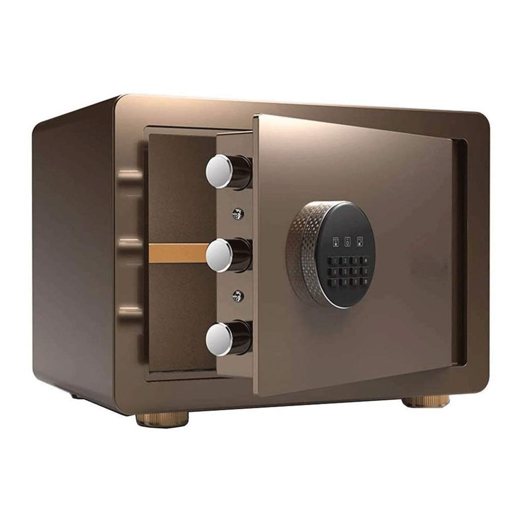Caja Fuerte Caja De Depósito Electrónica Digital, Estructura De Acero Sólida Oculta En La Cerradura De Perno, Diseño De Anclaje De Pared para Oficina En Casa, Hotel, Negocios, Joyería, Efectivo,DA