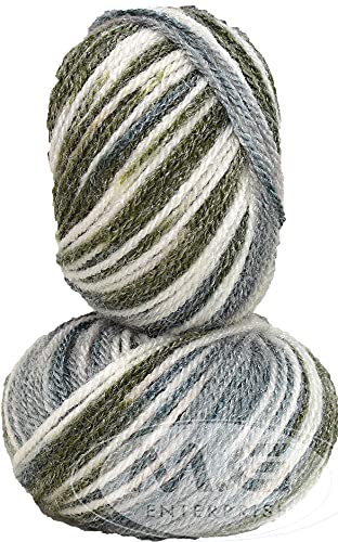 Image of 100% Acrylic Wool M11 (Pack of 6) Baby Soft Wool Ball Hand Knitting Wool /Art Craft Soft Fingering Crochet Hook Yarn, Needle Knitting Yarn Thread Dyed S