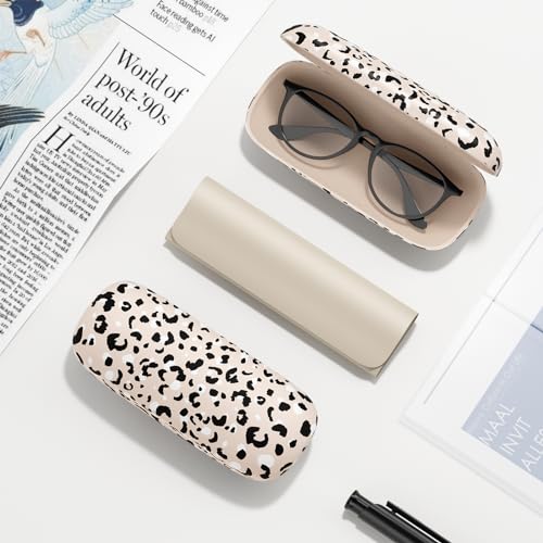 Image of Eyeglasses Case, Hard Shell Protective Case for Glasses, Unisex for Women Men