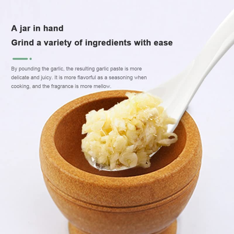 Pestle and Mortar Mortar and Pestle Set Grinder Press Crusher Masher
