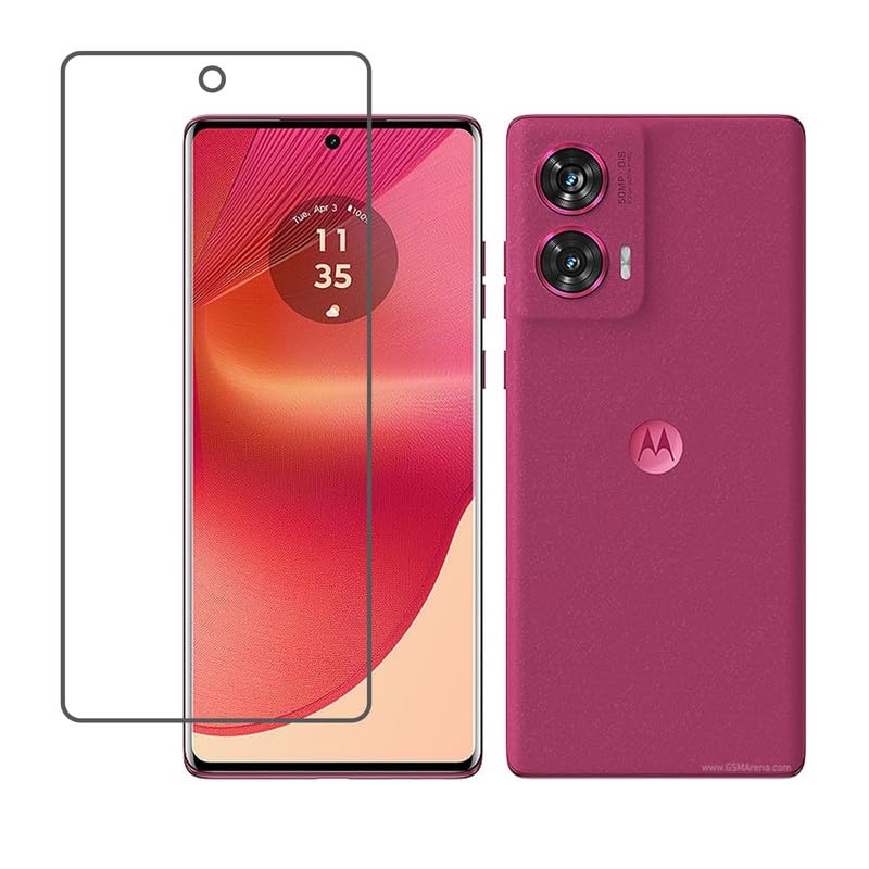 DVTECH® Motorola Edge 50 Fusion Compatible Screen protector TPU Flexible Unbreakable Scratch resistance (Flexible Screen Protector)