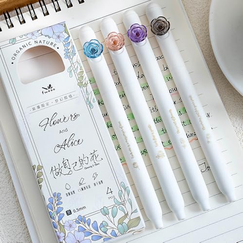 Bolígrafos Jisomin 0.5mm Tinta Negra Pack 4 pcs miniatura 7