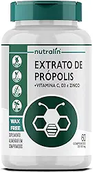 Nutralin Extrato De Própolis Com Vitamina C + Vitamina D3 + Zinco 60 Comprimidos