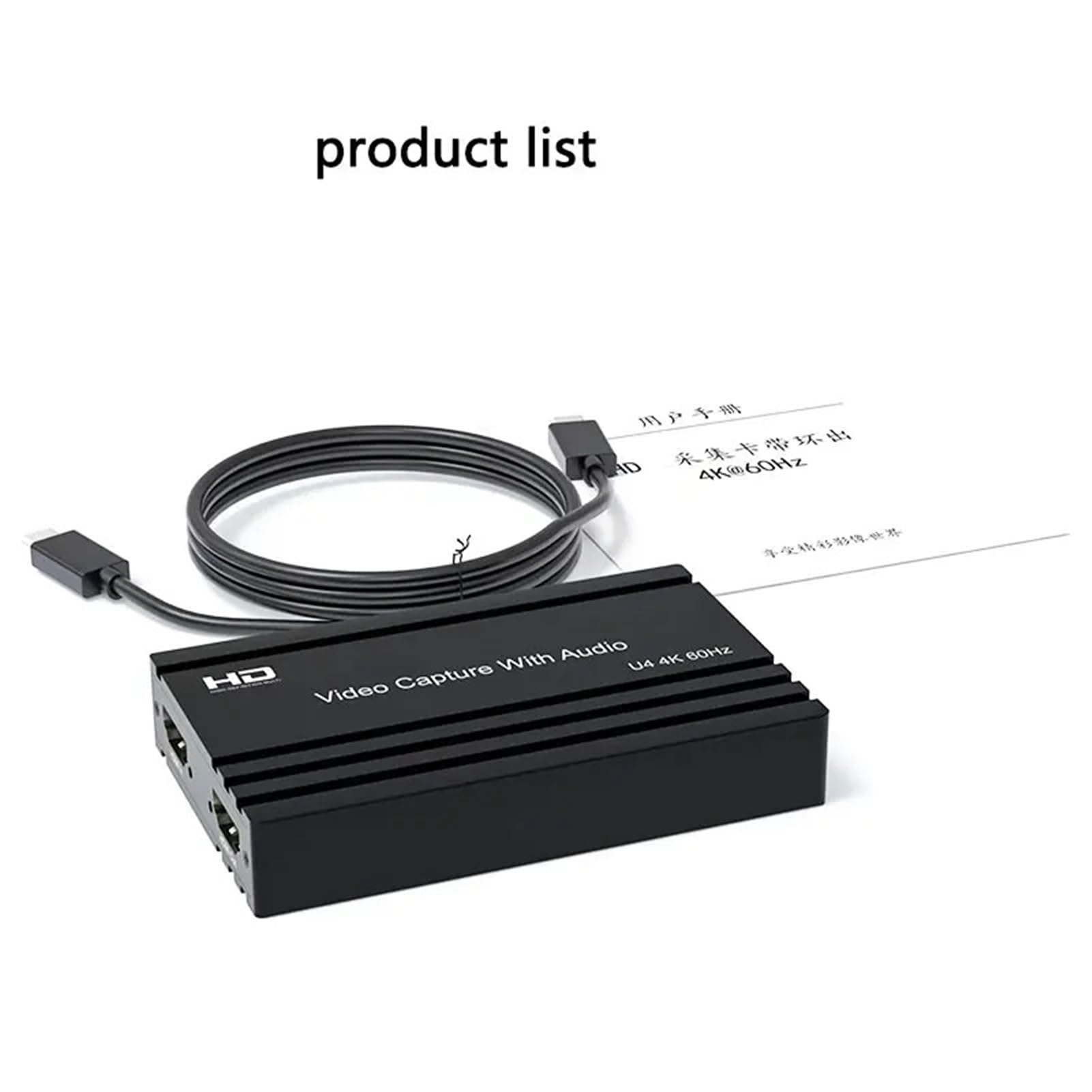 Scheda di registrazione Ultra Capture Grabber Type-C 4K 60Hz compatibile con HDMI for acquisizione video, box for in streaming live