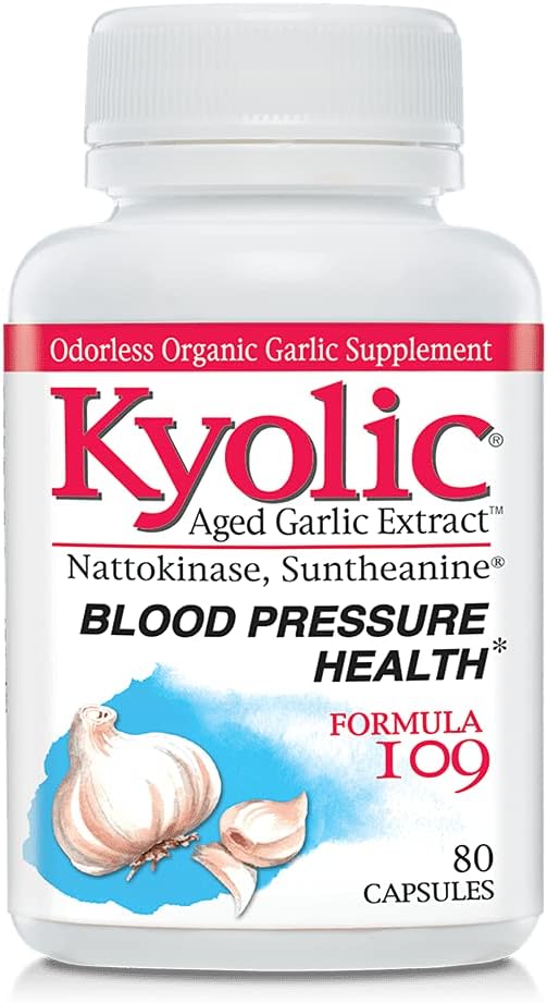 Kyolic Aged Garlic Extract Formula 109, 160 caps by Kyolic (Pack of 2)