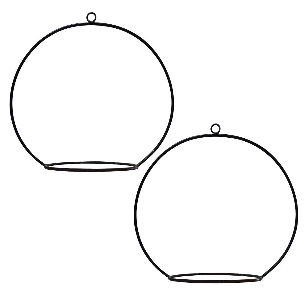 TrustBasket Wall Hanging Round Planter Holder - Set of 2 (B07Z91X9QY) Amazon Price History, Amazon Price Tracker