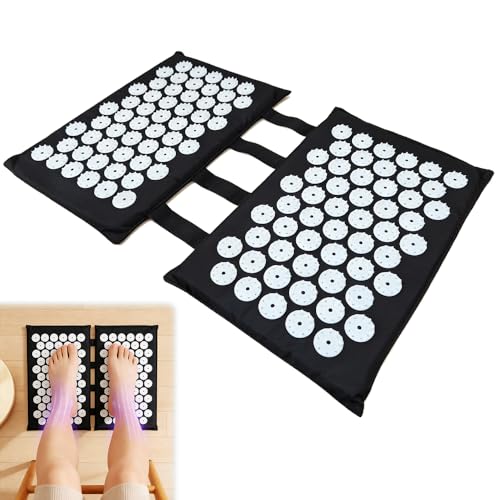 Akupressurmatte für Füße, NAVESO Akupunktur Matte für Beide...
