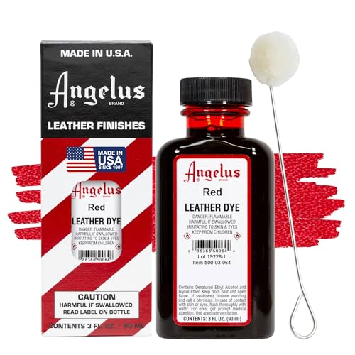 Angelus Leather Dye Red
