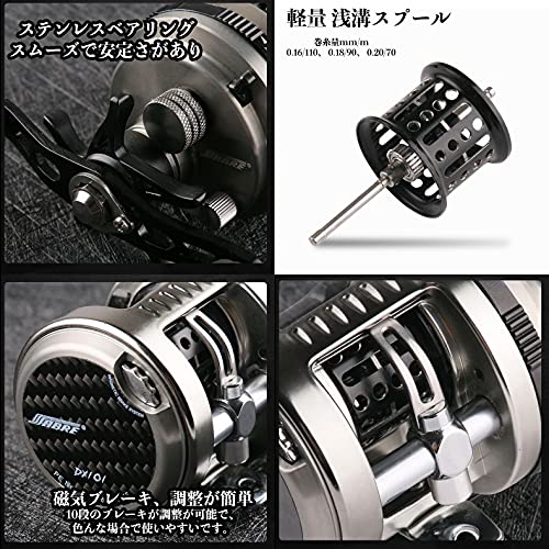 VISPREA ベイトリール YU190