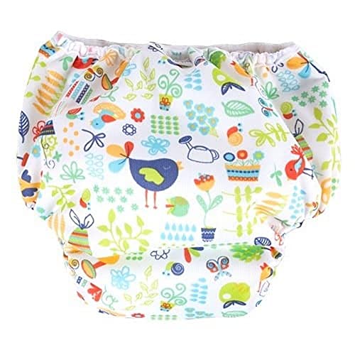 Popolini - Pantalón de aprendizaje, talla grande, con diseño jardín