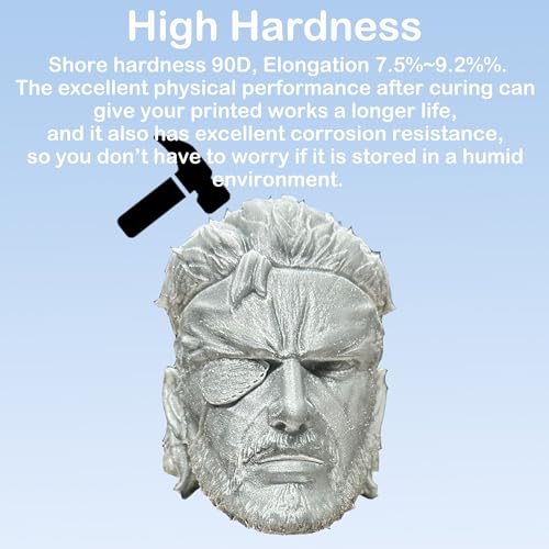 Resina Fotopolímero UV 405nm para Impresoras 3D - Alta Precisión y Curado Rápido - Oro Metálico Único 1kg. - Fernando Cortés