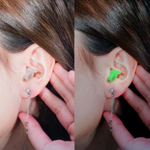 Image of Eargasm High Fidelity Afterglow Glow-in-the-Dark Earplugs for Concerts, Festivals, Musicians, DJs, Night-Life Hearing Protection - Reusable Ear Plugs for High Fidelity Noise Reduction up to 21 dB