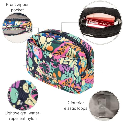 Image of Baggallini Women's Pocket Cosmetic - Lightweight Bag - Travel Essentials Makeup Organizer Mini