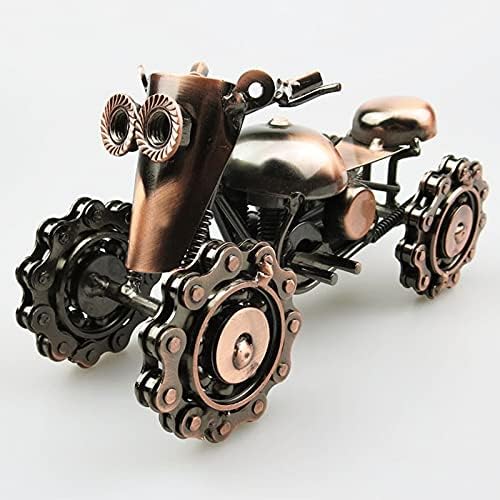 Table Desktop Decor Creative Iron Four-Wheeled Model Ornaments Handicrafts Metal Car Miniature Home Decoration Desktop Crafts Statue Ornament