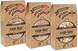 BBQ RÄUCHERHOLZ: Aus 100 % reinem, borkenfreiem Holz ohne Additive oder chemische Zusätze - maximalster Fleischgenuss zu jedem Grillfest mit Freunden oder Verwandten!