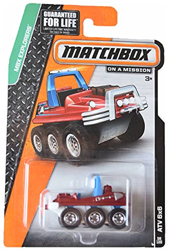 Matchbox ATV 6x6, Exploreres 58/120 [red]