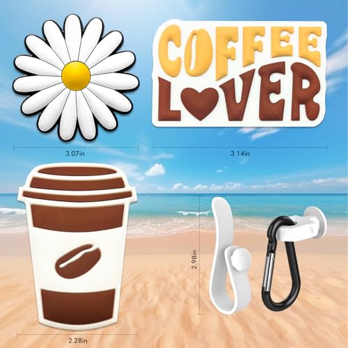 Bogg Bag Charms - PVC Rubber Decorative Inserts for Handbag, Tote Bag, DIY Gifts for Women2