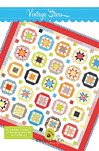 Fig Tree Quilts Vintage Stars Pattern, None