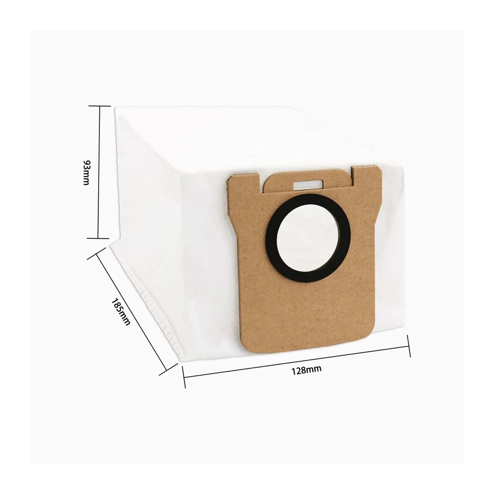Compatible con Xiaomi Mijia M30S D103CN Robot Aspirador Repuestos Consumibles Cepillo Lateral Principal Filtro HEPA Mopa Paño Bolsa for Polvo Accesorios(Combination Pack 4)