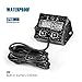 Runleader Digital Hour Meter Tachometer, Maintenance Reminder, User Shutdown, Use for ZTR Lawn Mower Tractor Generator Marine Outboard ATV Motor Snowmobile and Gas Powered Equipment (1)