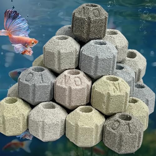 LIYAOLI Fish Tank Bio Media - 1000g, 2.2lb Bio Balls for Aquarium Filter & Pond | Biological Filter...