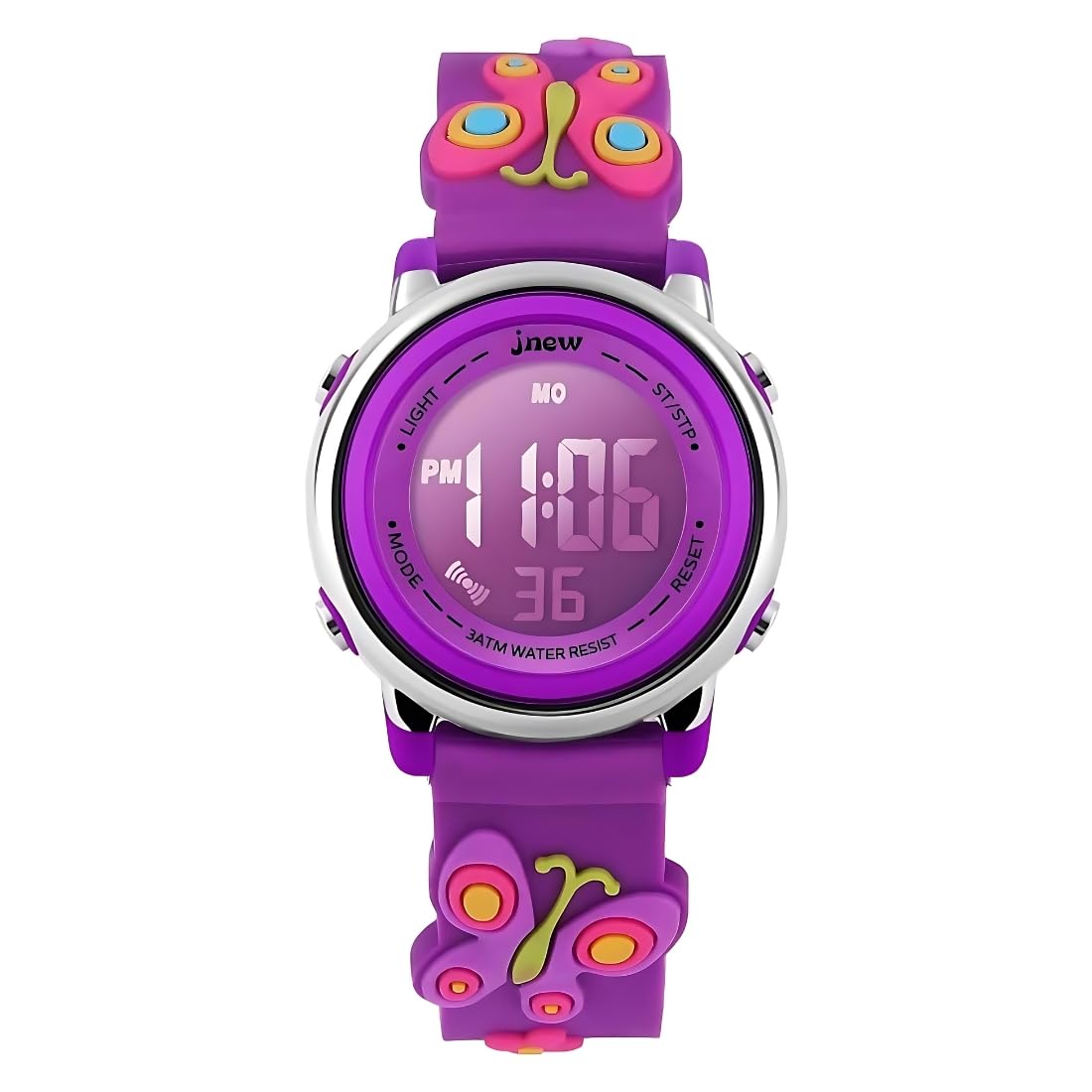 Hooper® Premium 3D Girl Kids Wrist Watch,Unbreakable Silicone Strap, Girl Watch, 7 Colors Led Multifunction Digital Watch, Age 3-10 Years, Unicorn, Pink Color (B0DCW4BDBB) Amazon Price History, Amazon Price Tracker