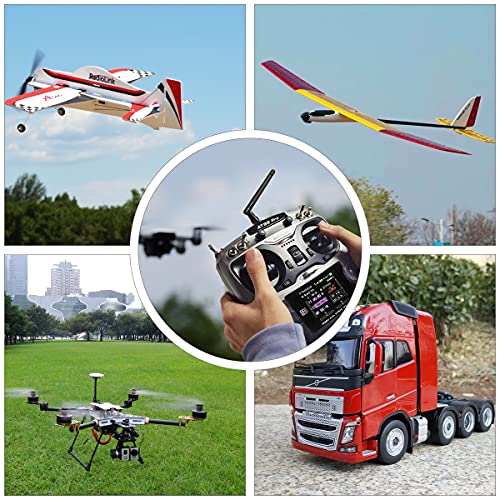 Radiolink AT9S Pro 10/12 Channels Radio Transmitter and Receiver R9DS, Long Range for Airplane/Jet/FPV Racing Drone/Quad/RC Truck Car/Boat and More (Mode 2 Left Hand) by Radiolink - Image 7
