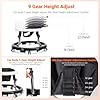 TreeCute Baby Walker Foldable with 9 Adjustable Heights, Baby Walker with Wheels Portable, Infant Toddler Walker for Baby Boy Girls 6-18 Months #2