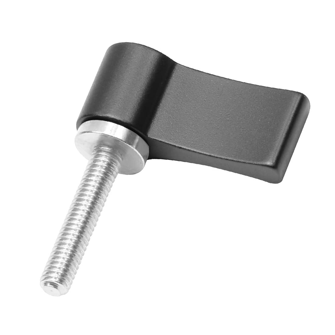 Vite a mano regolabile CNC M4 M5 M6* 12mm 17mm 20mm Viti di bloccaggio strette per fotocamera DSLR 15mm Asta guida Seguire gli accessori di messa a fuoco (M4x20mm, nero)